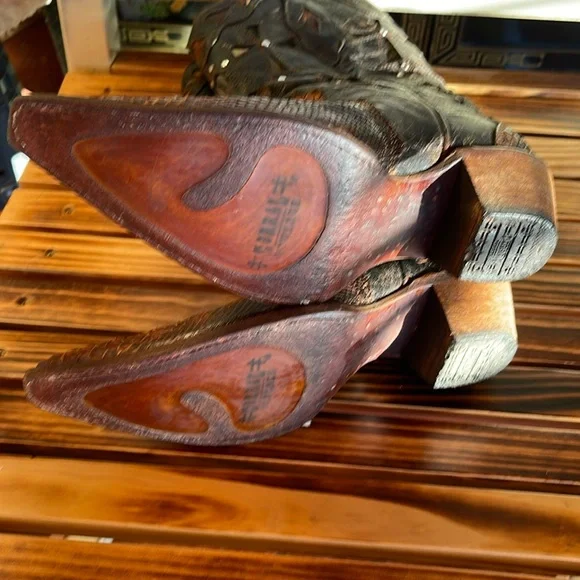 Corral Python Snake Skin Boots 9.5 - Picture 8 of 8